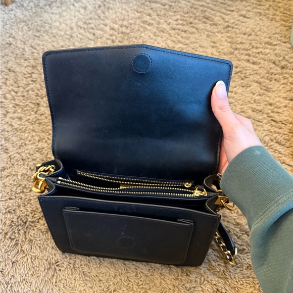 Tory Burch Black Leather Crossbody - Picture 4 of 10